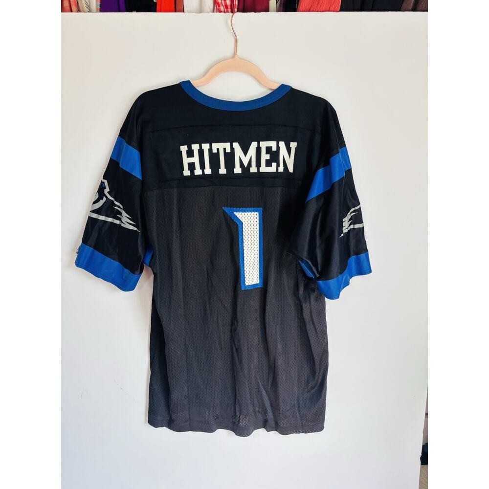 Champion Label - XFL Football NEW YORK NEW JERSEY HITMEN (M‎ 40) Jersey